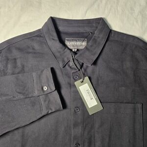 Slate & Stone Denim Twill Over Shirt Size Medium Button Down Long Sleeve NEW